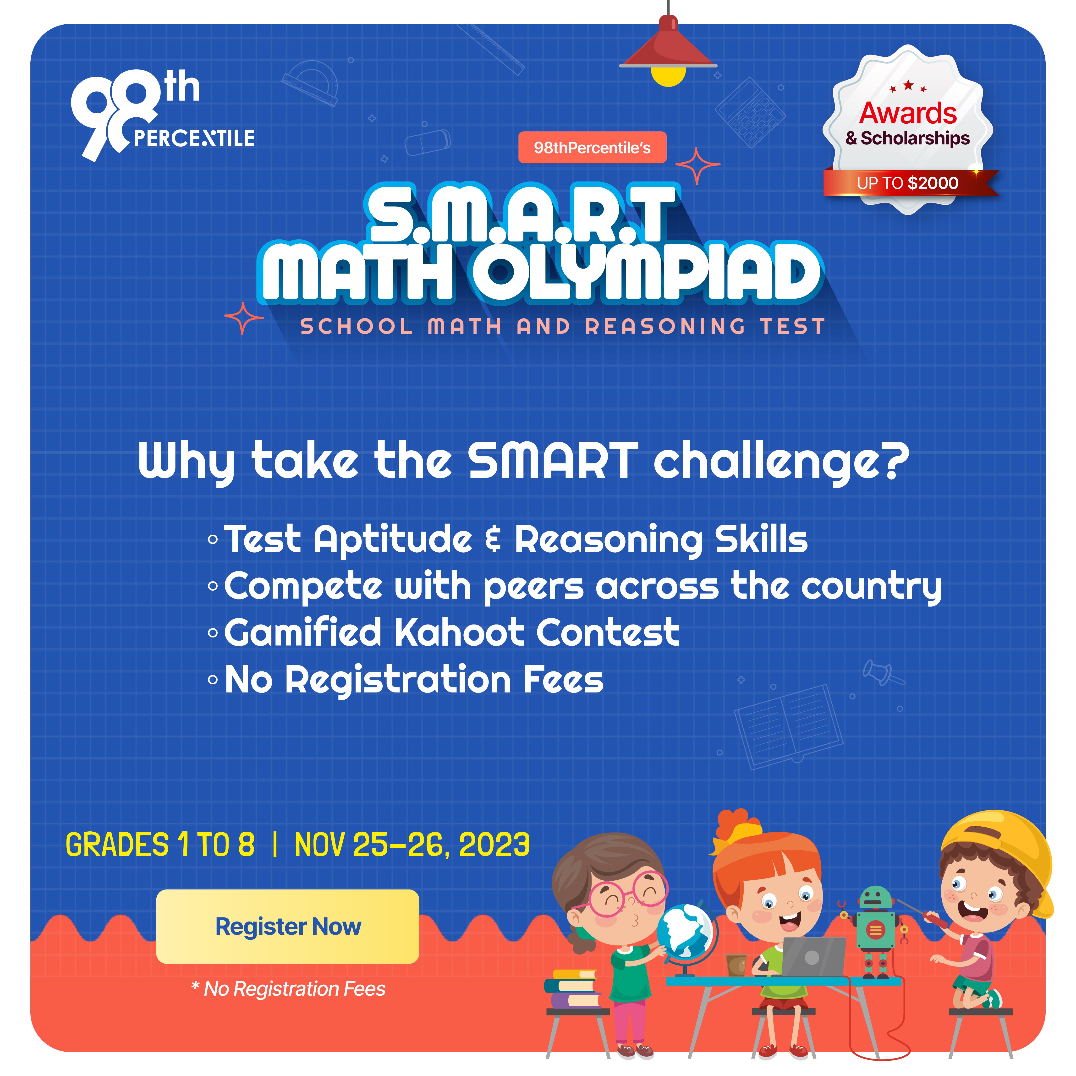 Power of Mathematical Reasoning with 98thPercentile's Math Olympiad